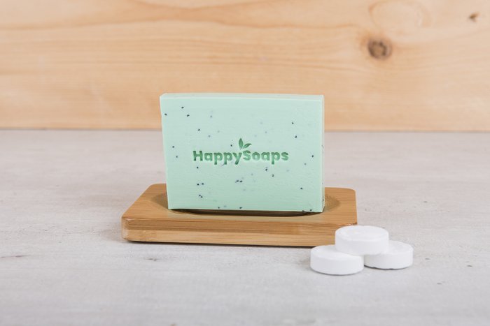 HappySoaps BodyBar Peppermint en Cocos www.sweetsoap.nl