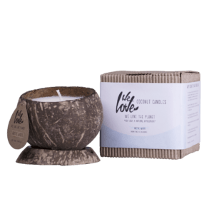 coconut candle arctic white