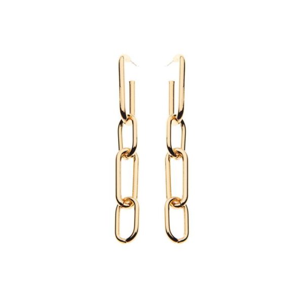 oorbellen biba chain gold