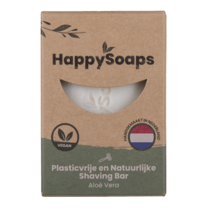 Happysoaps shaving bar aloe vera