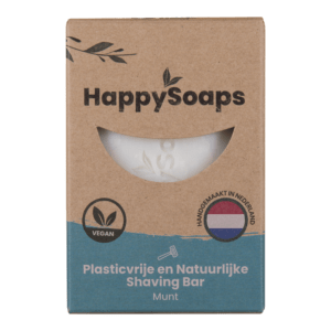 HappySoaps shaving bar munt