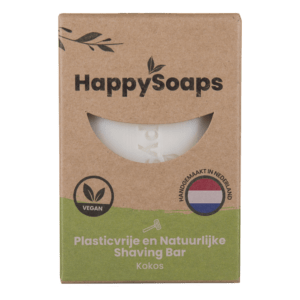 Happysoaps shaving bar kokos